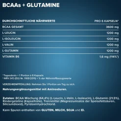 BCAAs + Glutamin 800