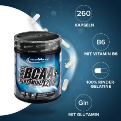 BCAAs + Glutamin 1200