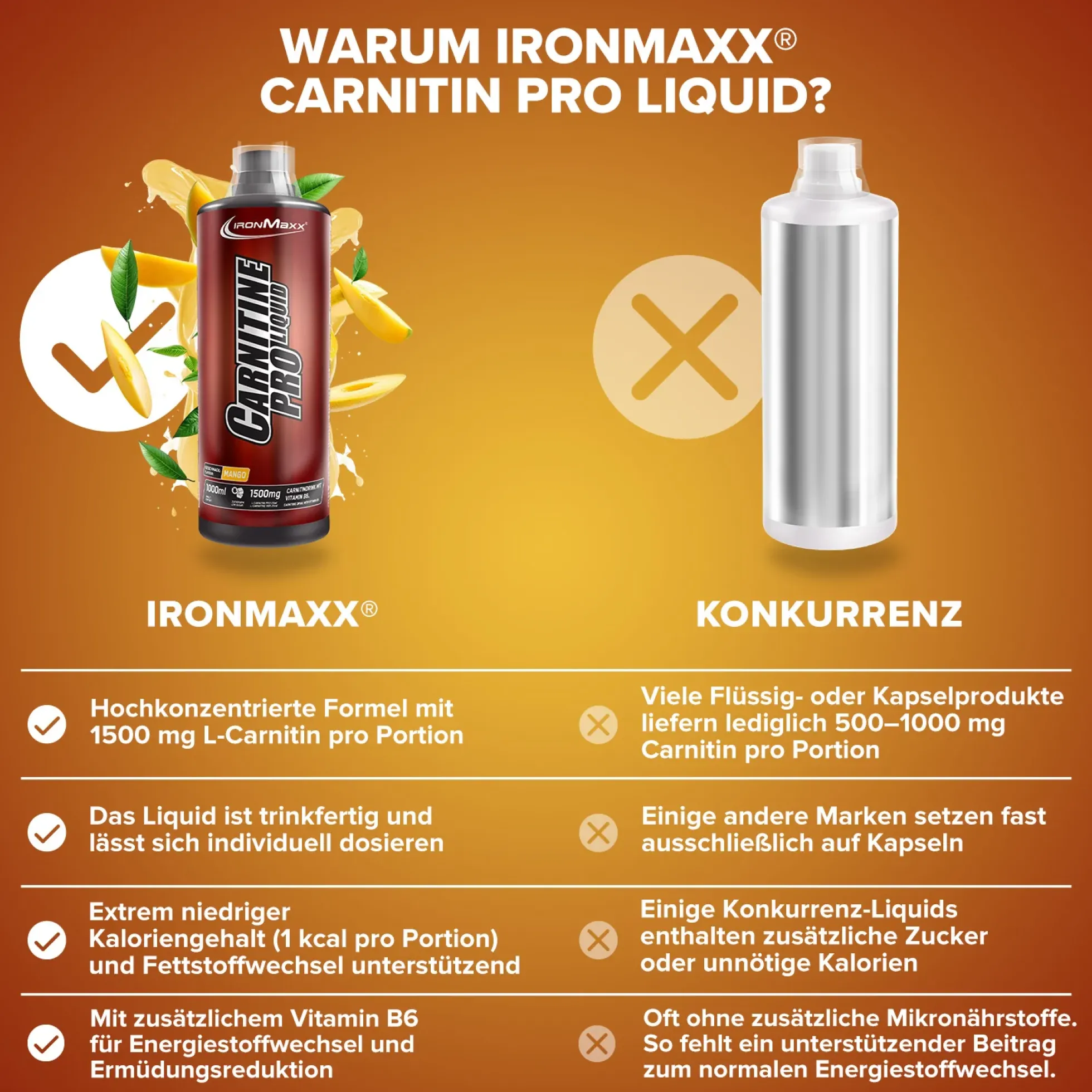 Carnitine Pro Liquid (1000ml)