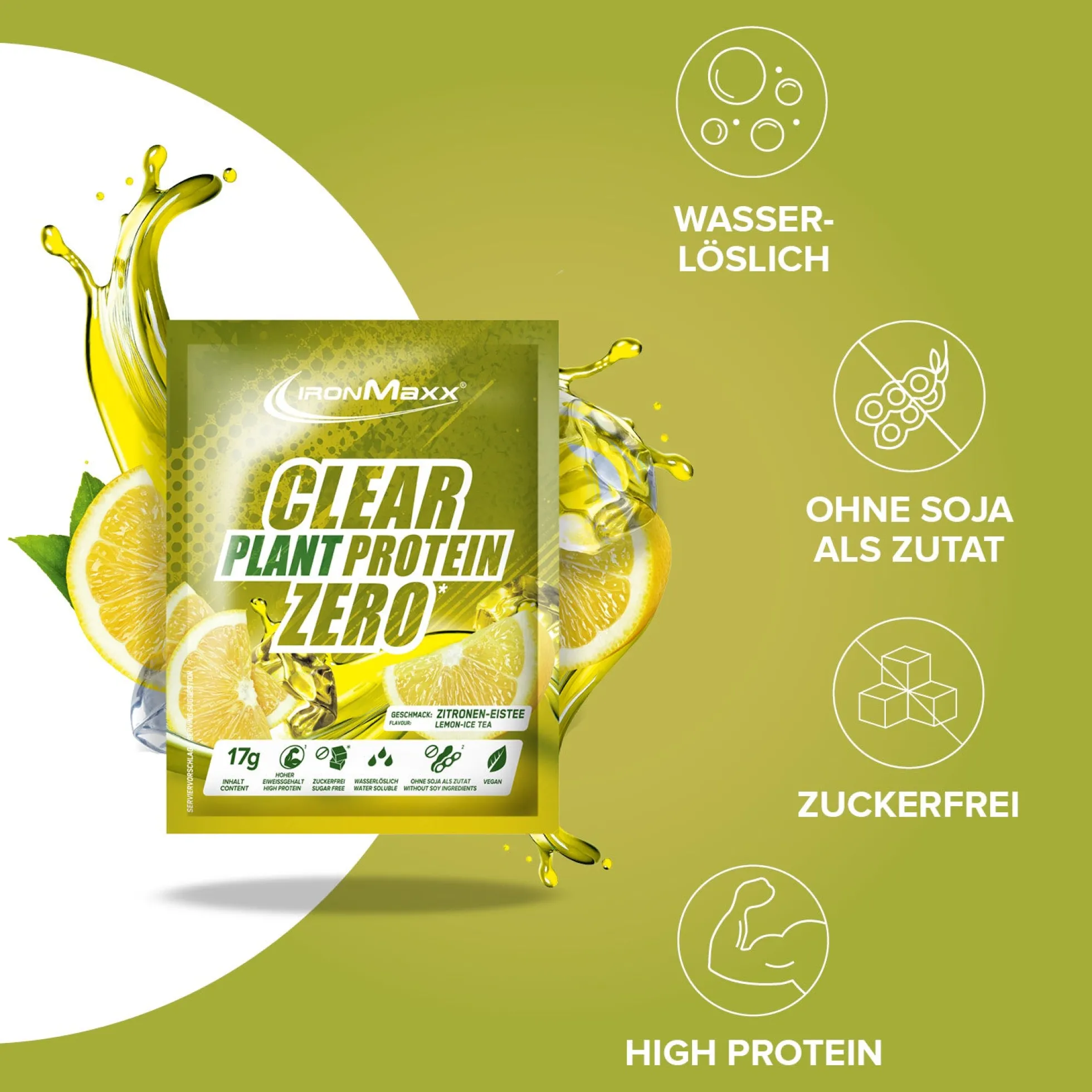 Clear Plant Protein ZERO (17g)