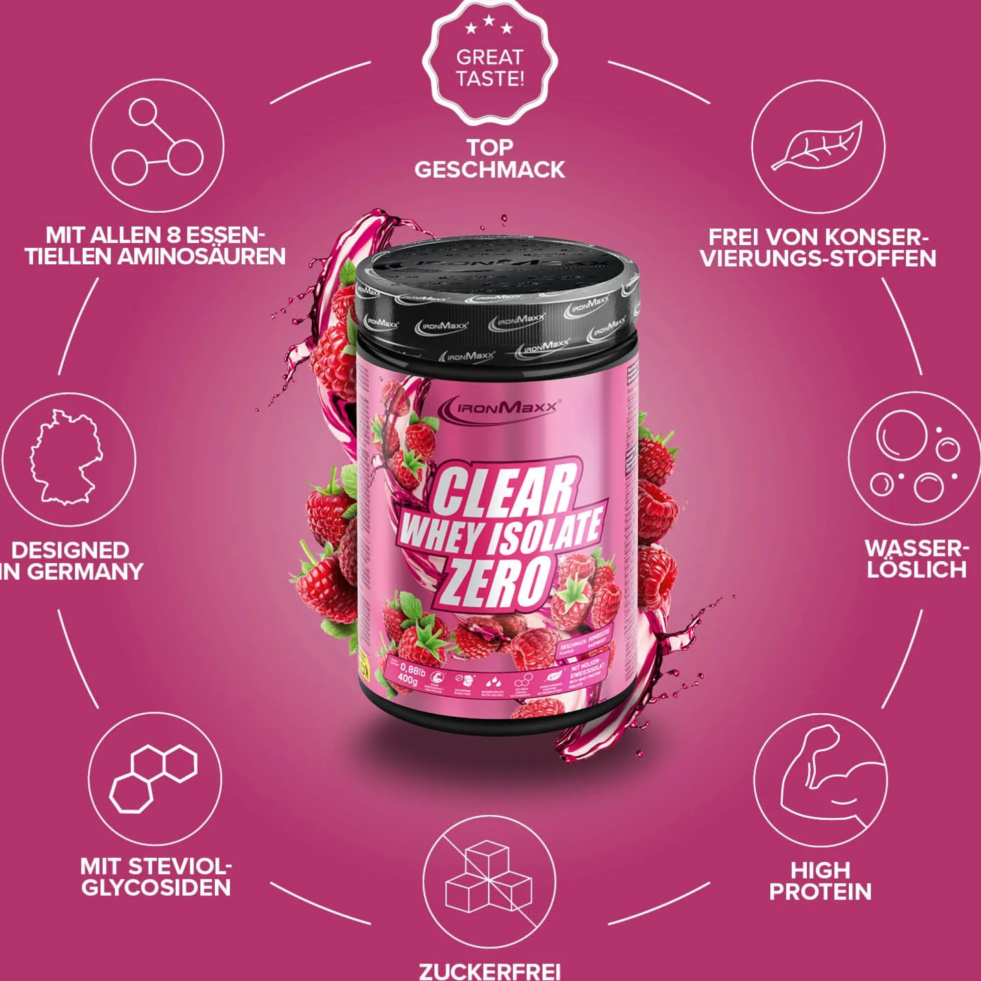 Clear Whey Isolate ZERO (400g)