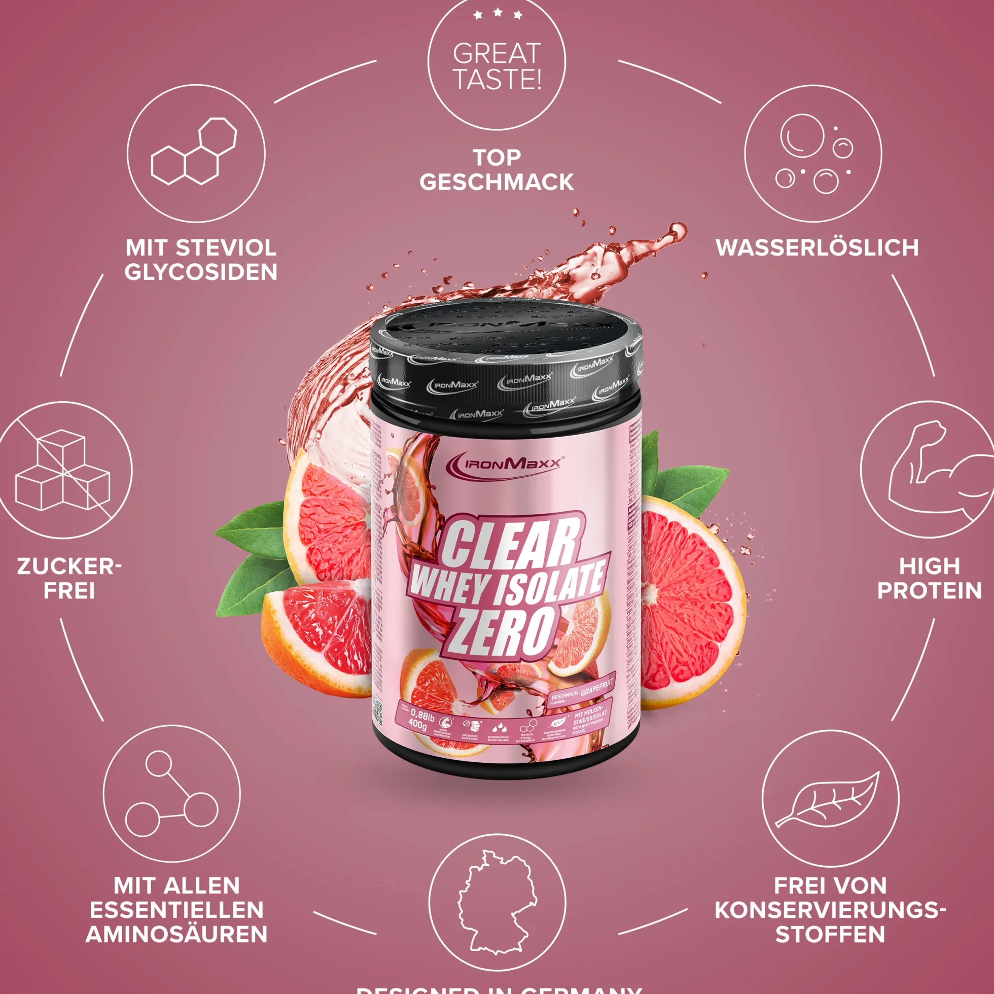 Clear Whey Isolate ZERO (400g)