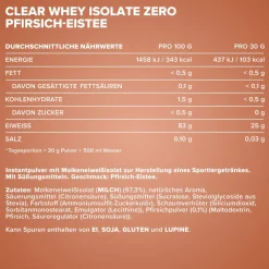 Clear Whey Isolate ZERO (400g)