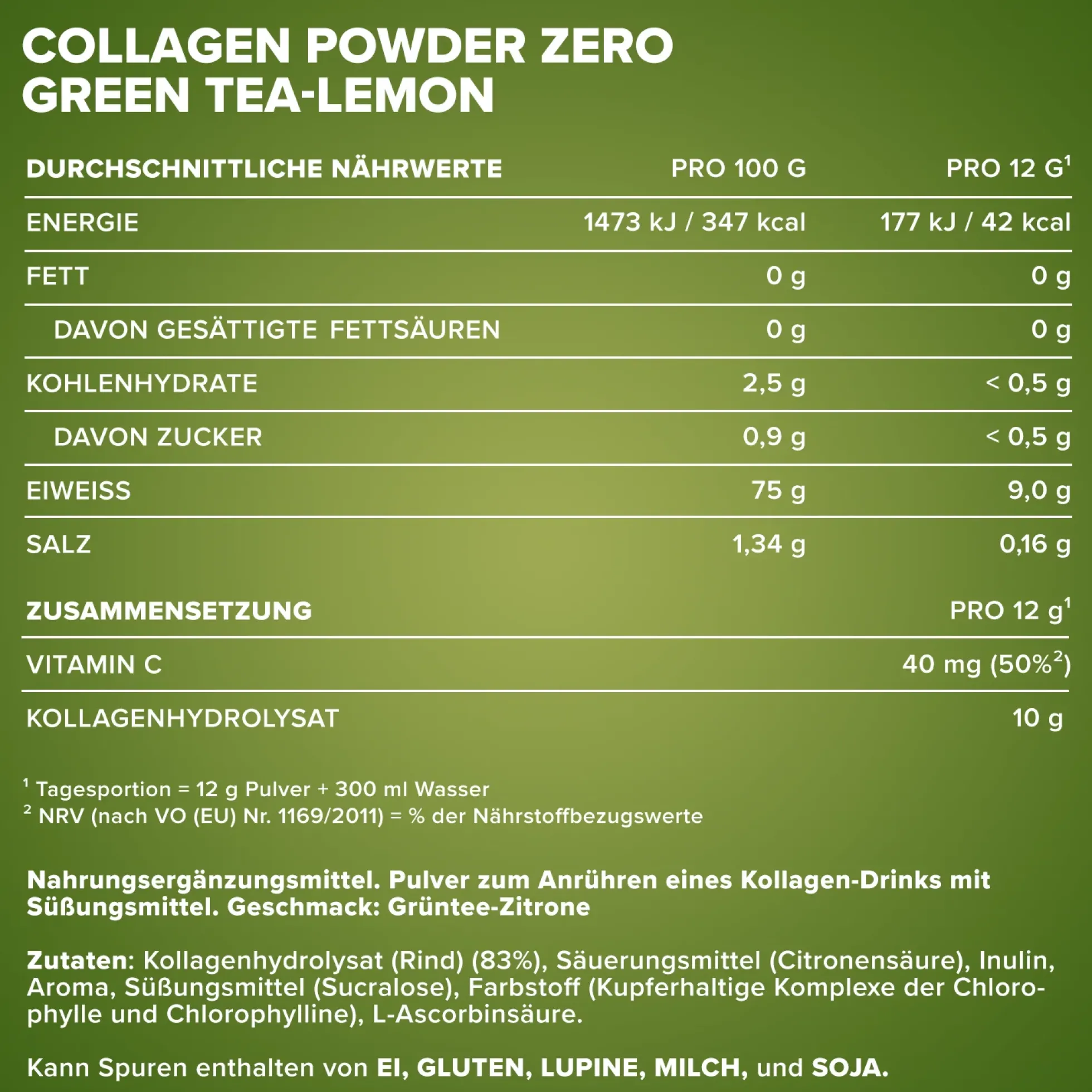 Collagen Powder Zero (250g)