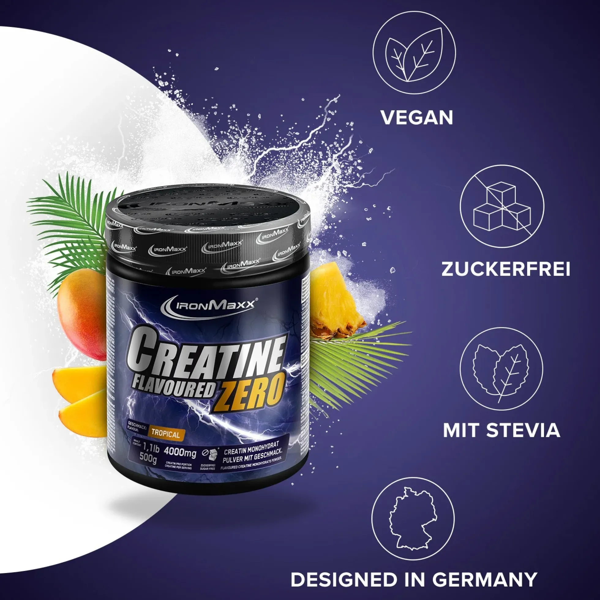 Creatine Flavoured Zero (500g)