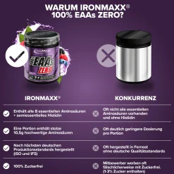 100% EAAs Zero (500g)