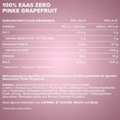100% EAAs Zero (500g)