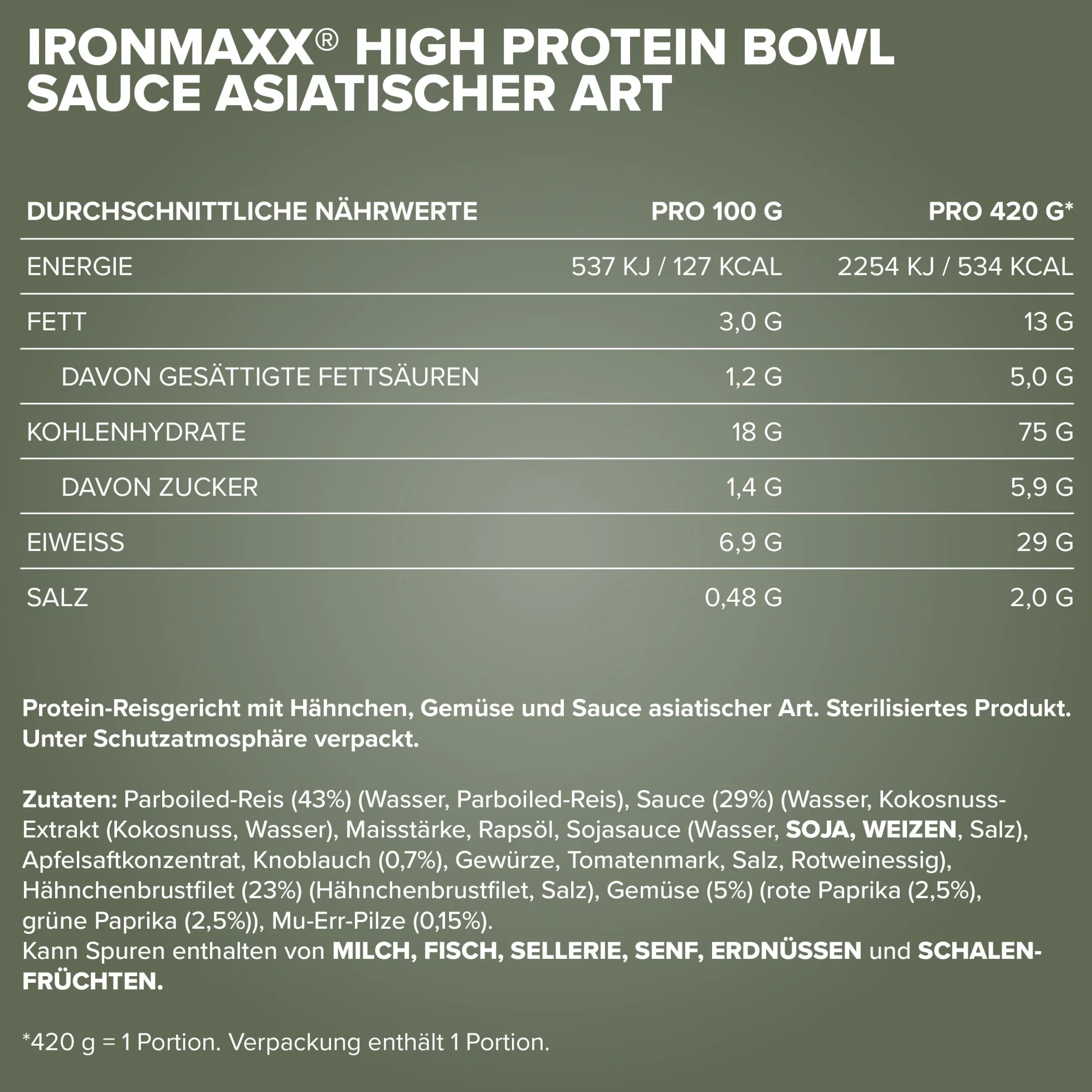High Protein Bowl (420g)