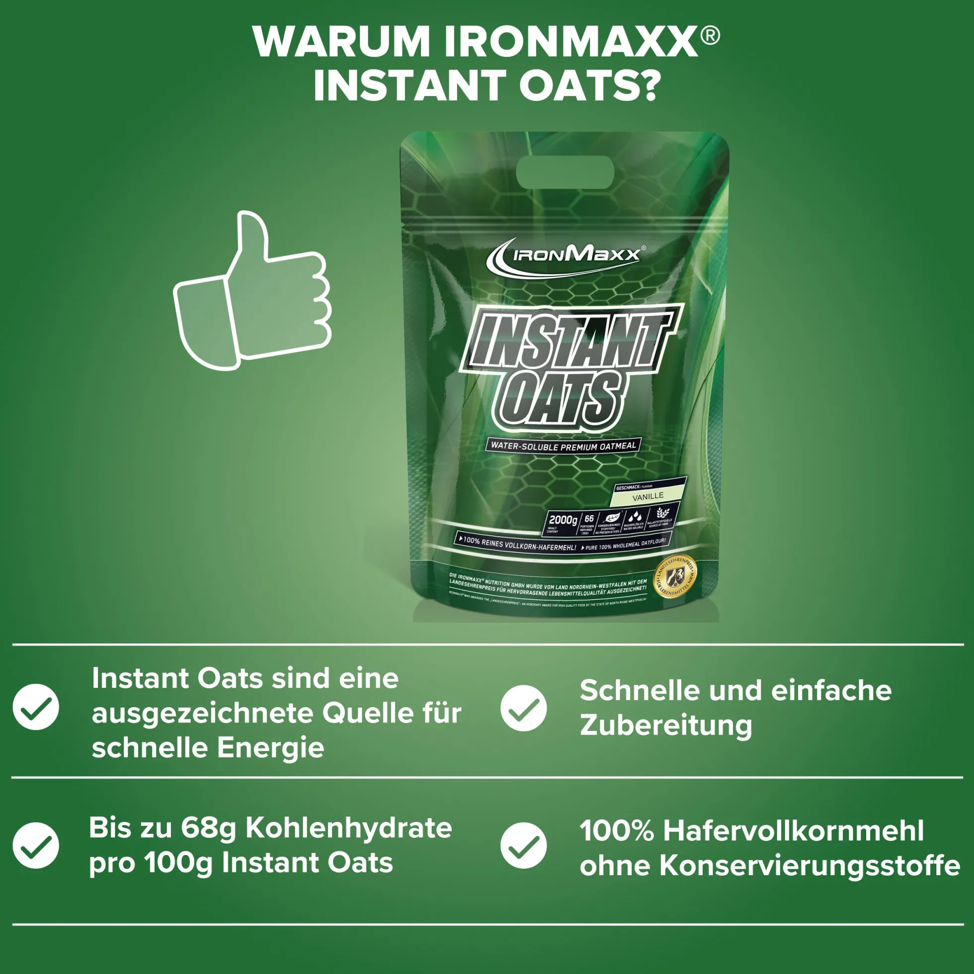 Instant Oats (2000g)