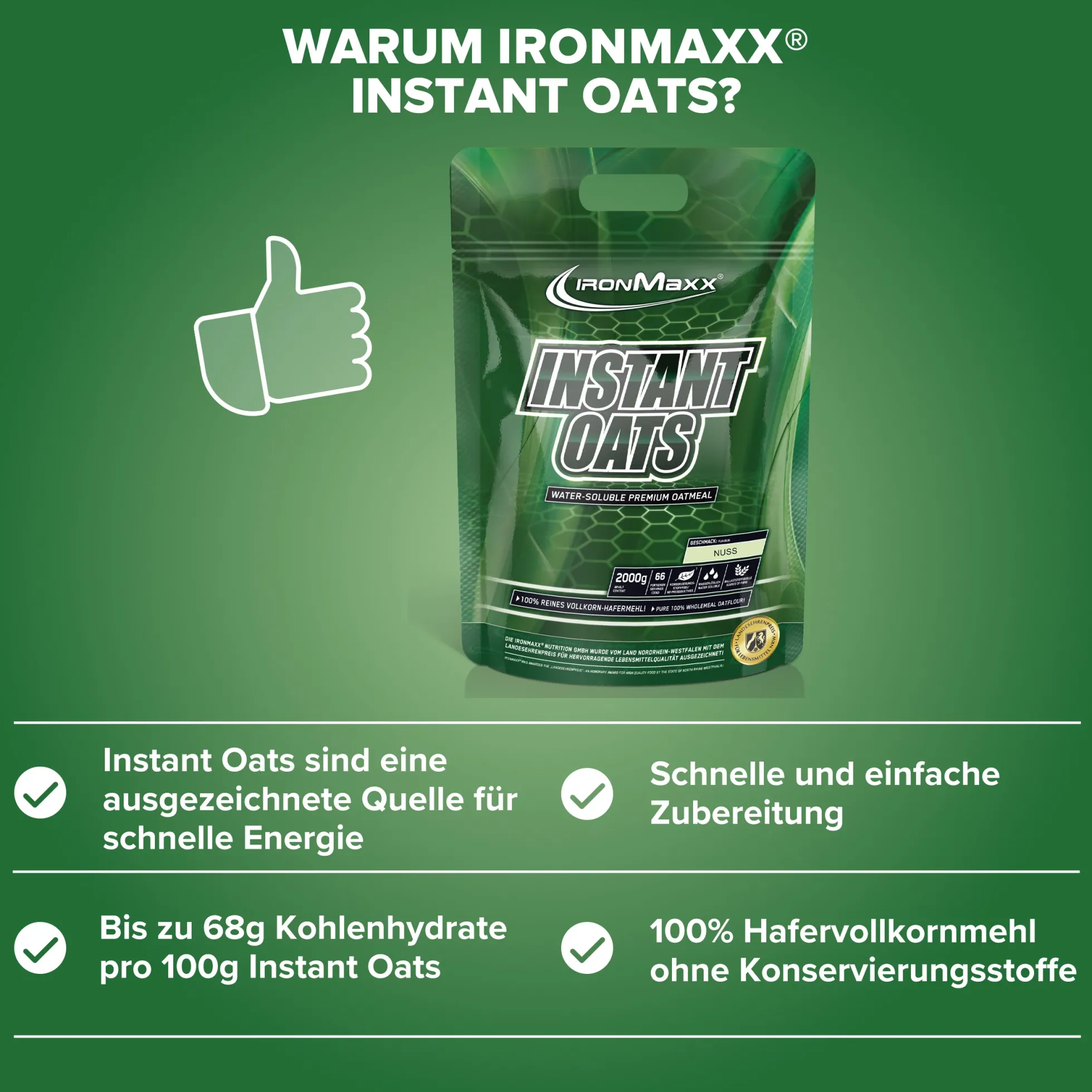 Instant Oats (2000g)