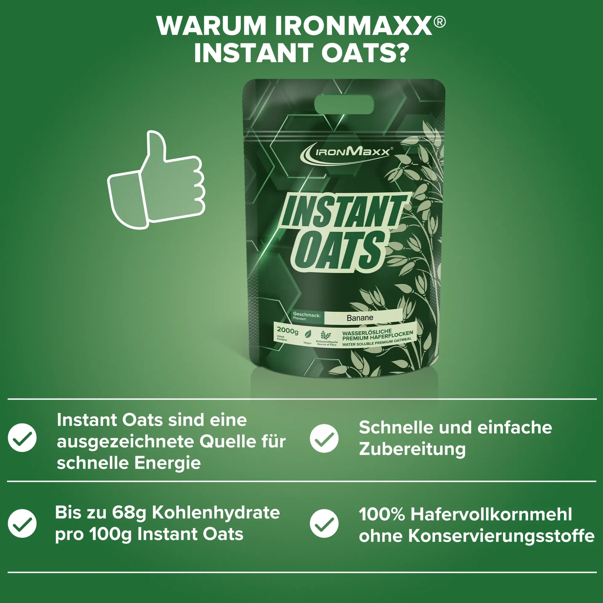 Instant Oats (2000g)
