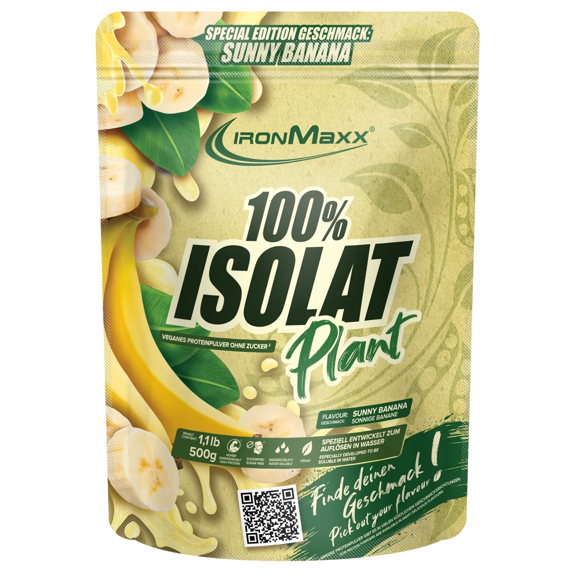 100% Isolat Plant (500g)