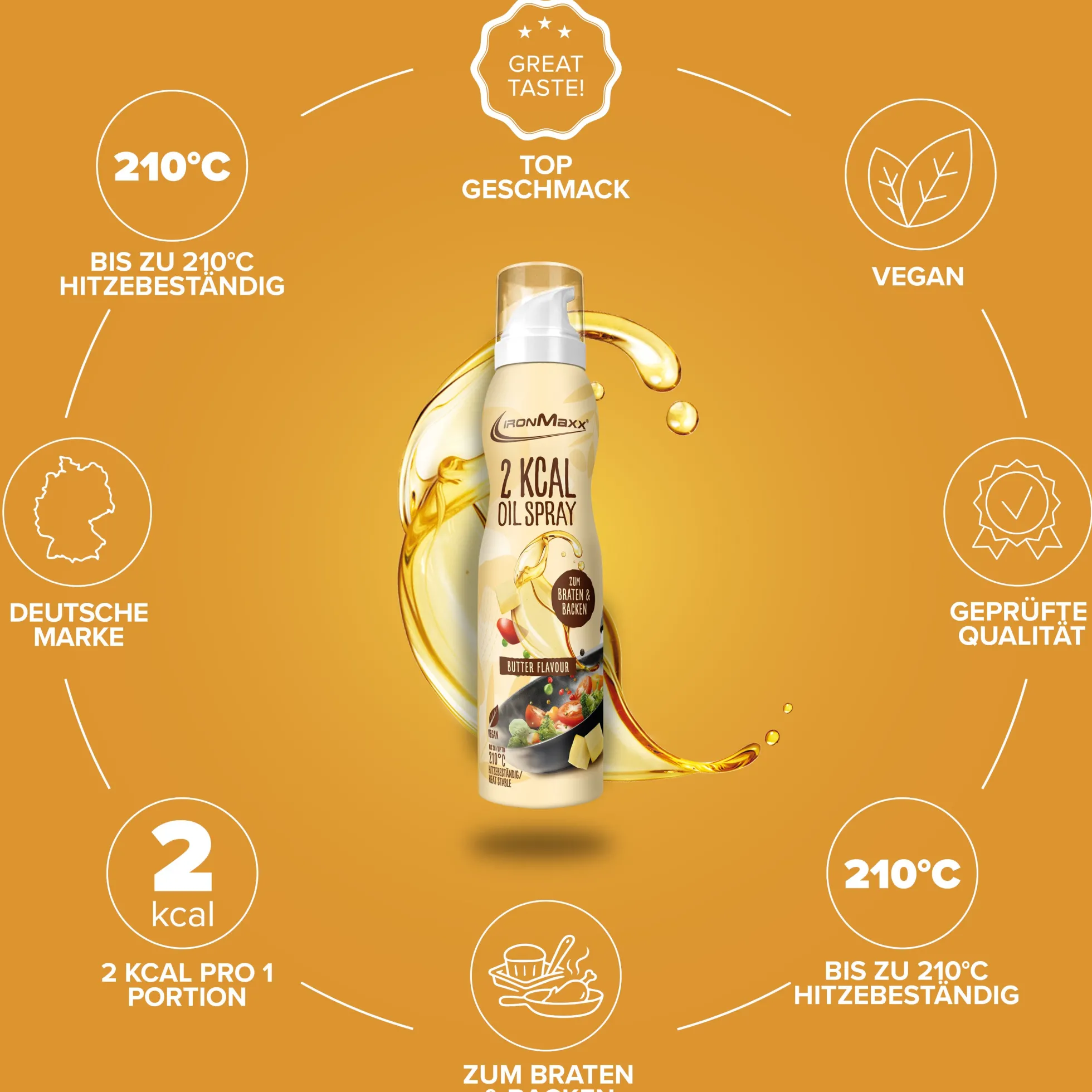 2 kcal Oil Spray (200ml)