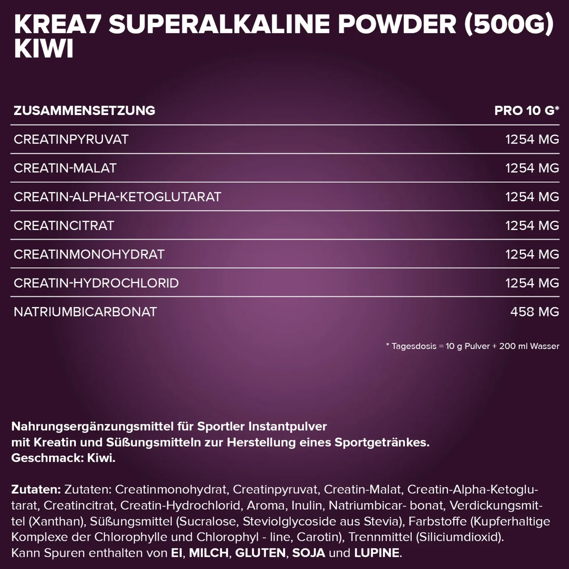Krea7 Superalkaline Powder (500g)