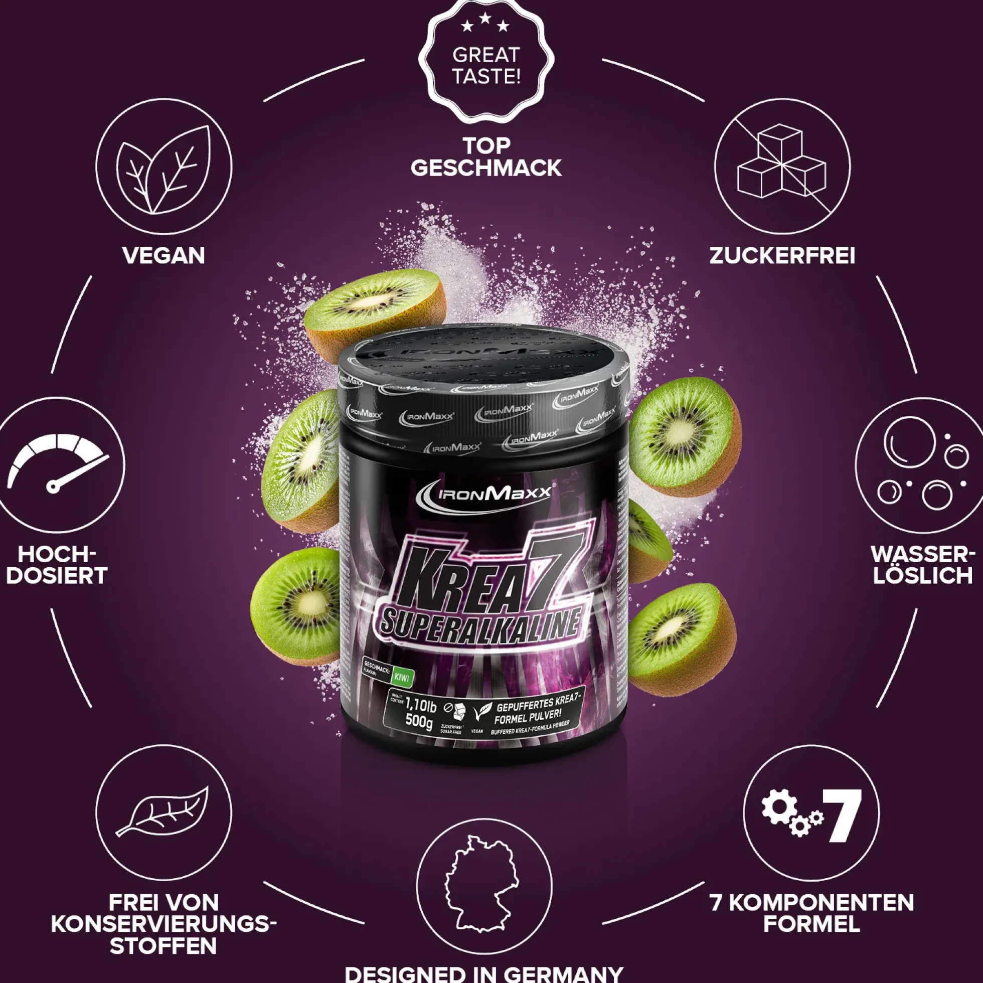 Krea7 Superalkaline Powder (500g)