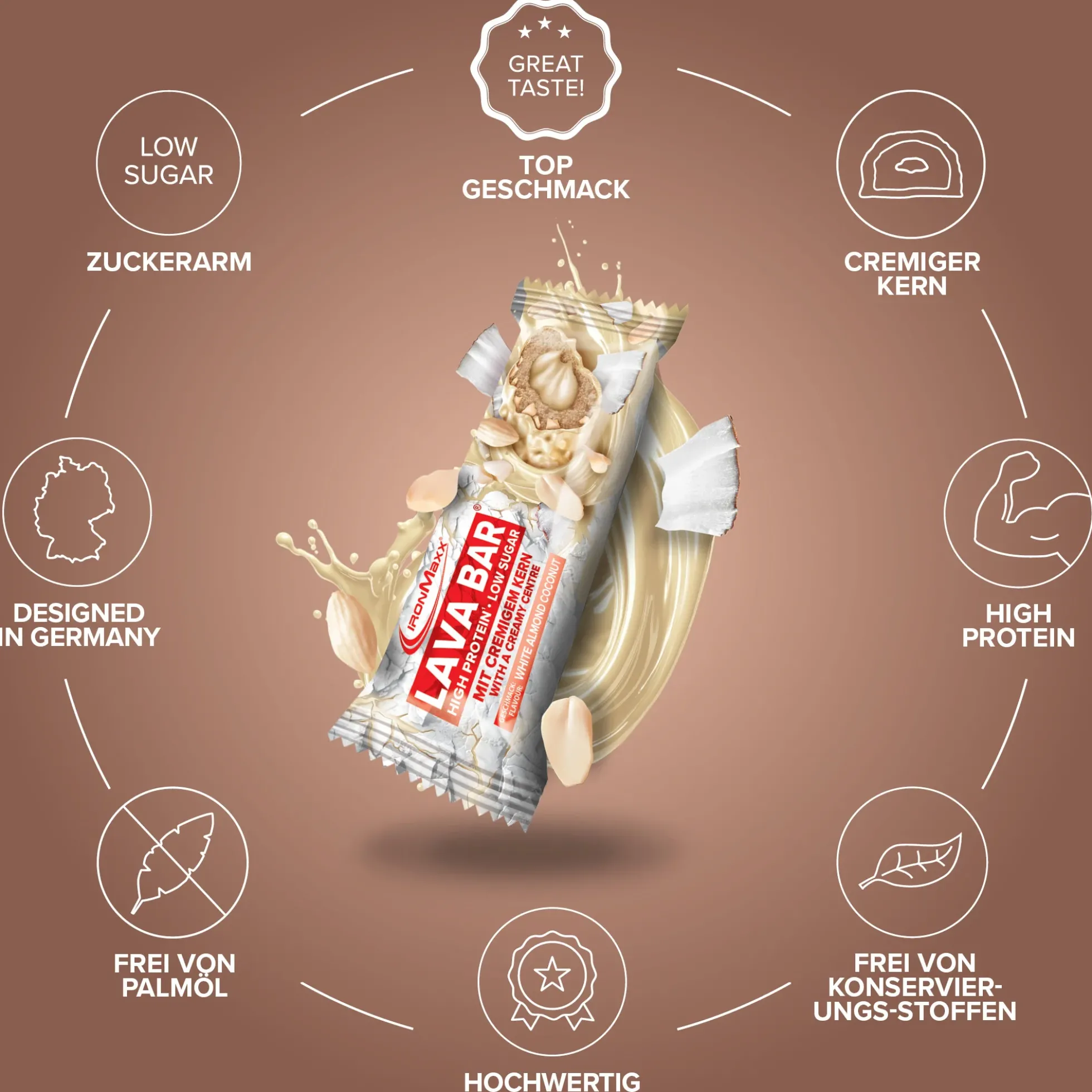 Lava Bar Protein Riegel (40g)