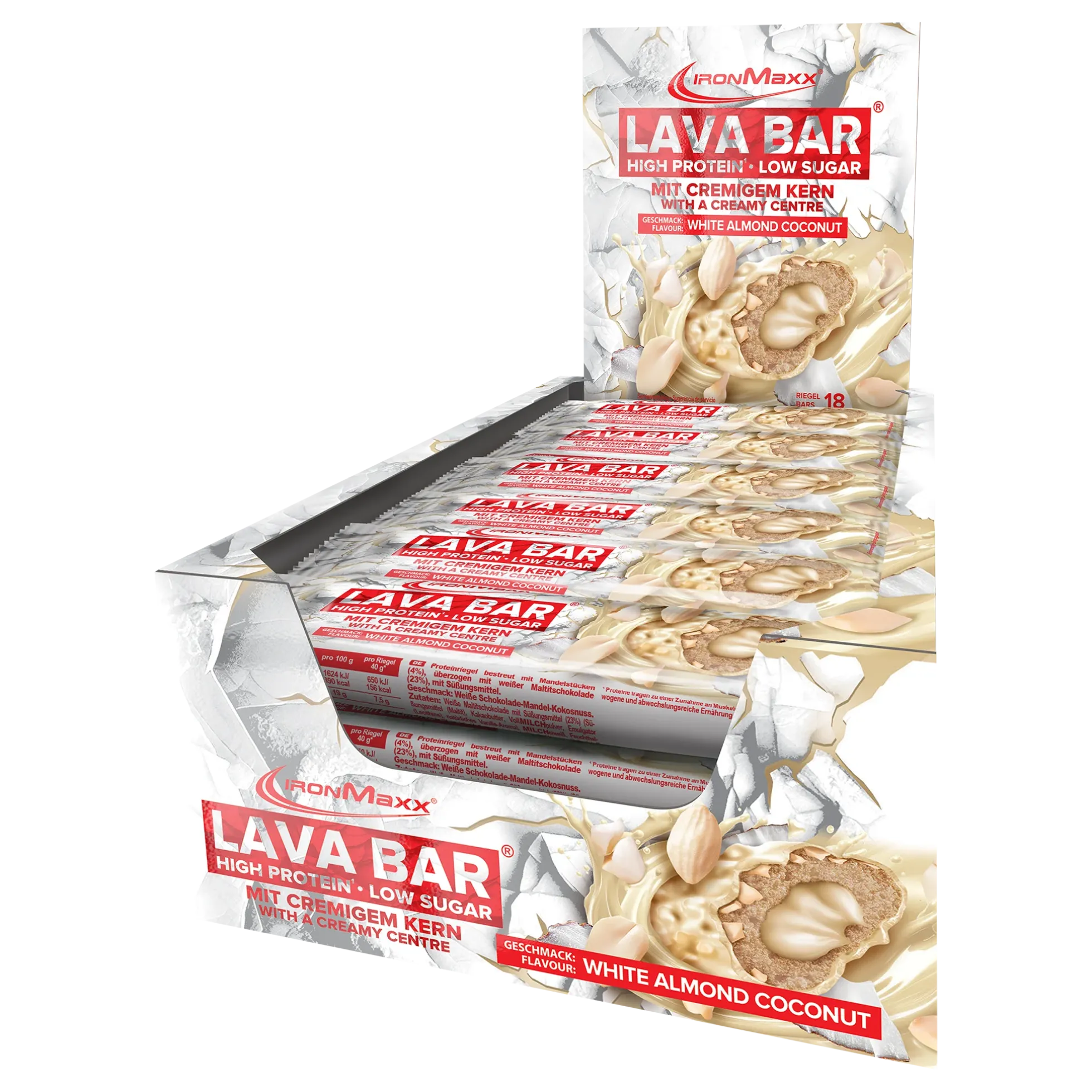 Lava Bar Protein Riegel (18x40g)
