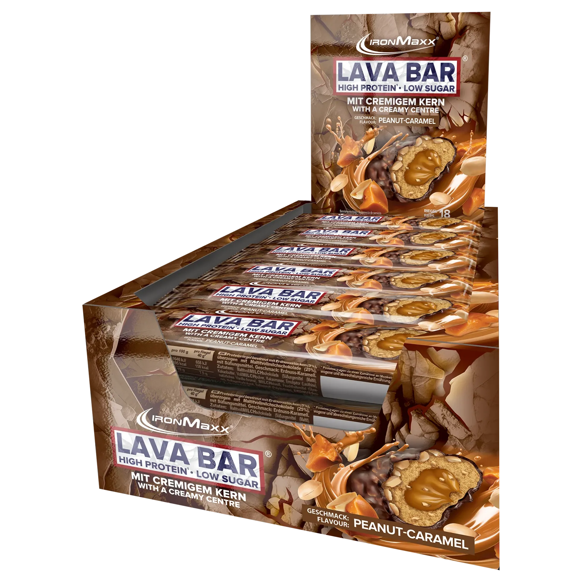 Lava Bar Protein Riegel (18x40g)