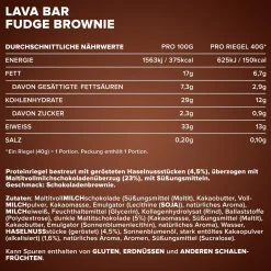 Lava Bar Protein Riegel (18x40g)
