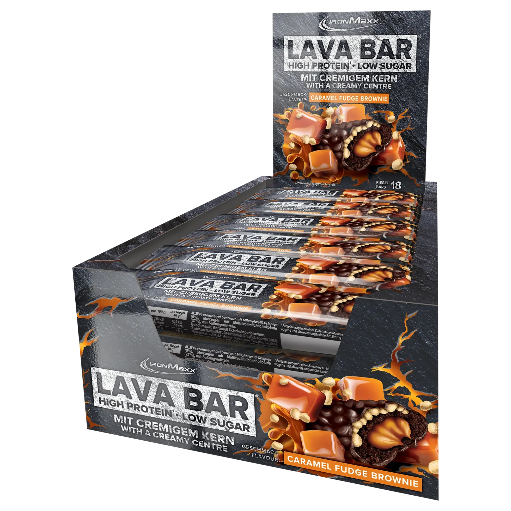 Lava Bar Protein Riegel (18x40g)