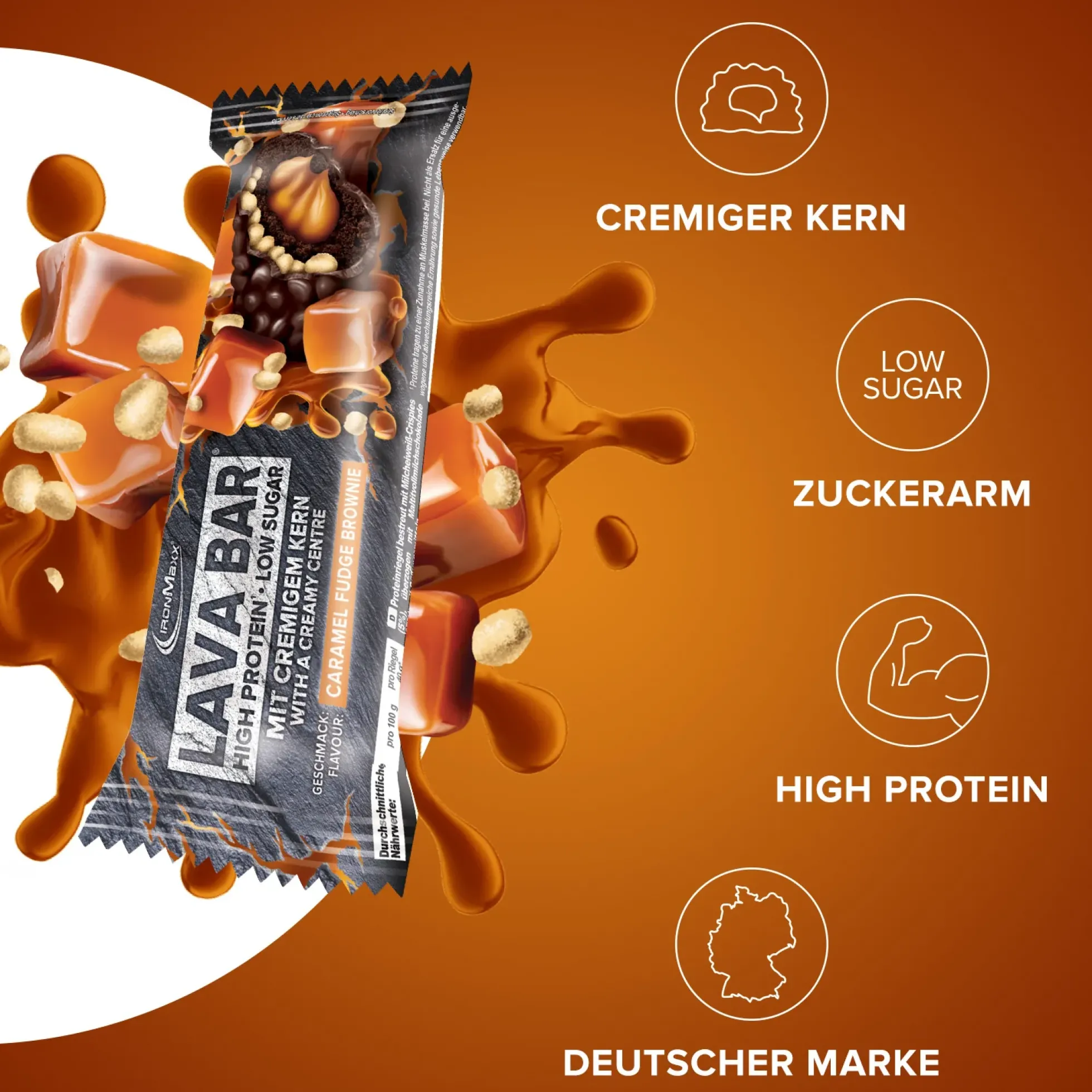 Lava Bar Protein Riegel (18x40g)