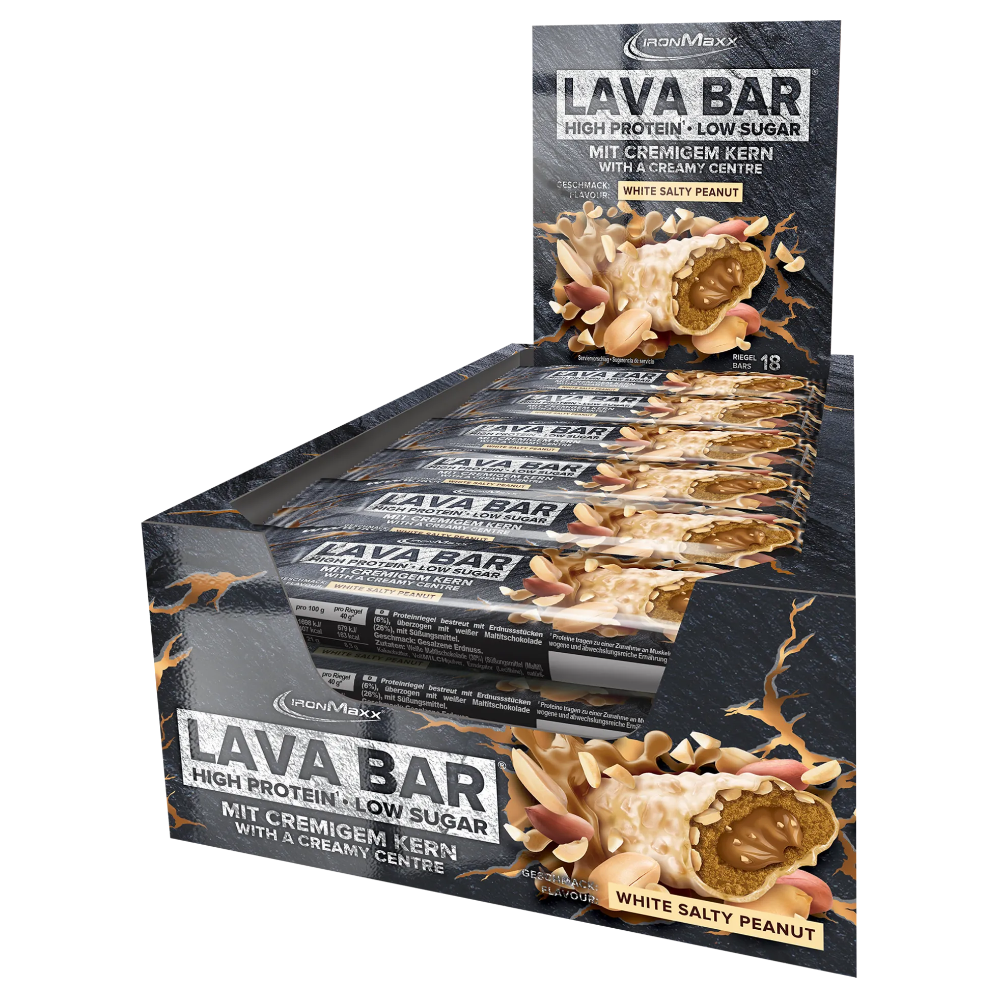 Lava Bar Protein Riegel (18x40g)