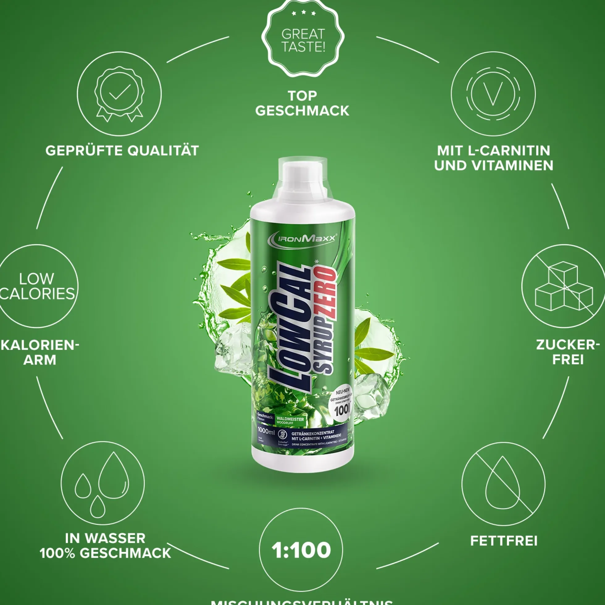 LowCal Syrup Zero (1000ml)