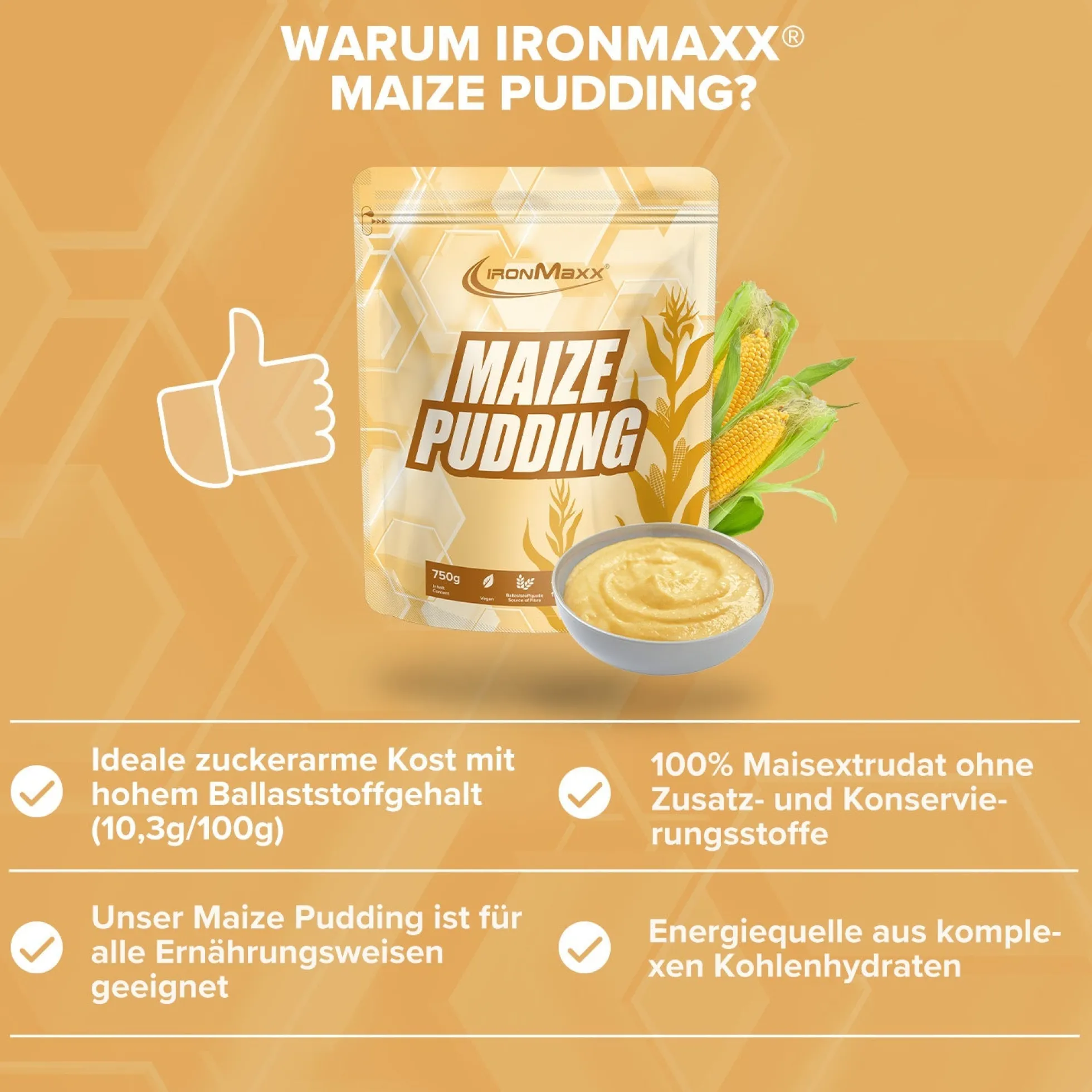 Maize Pudding (750g)
