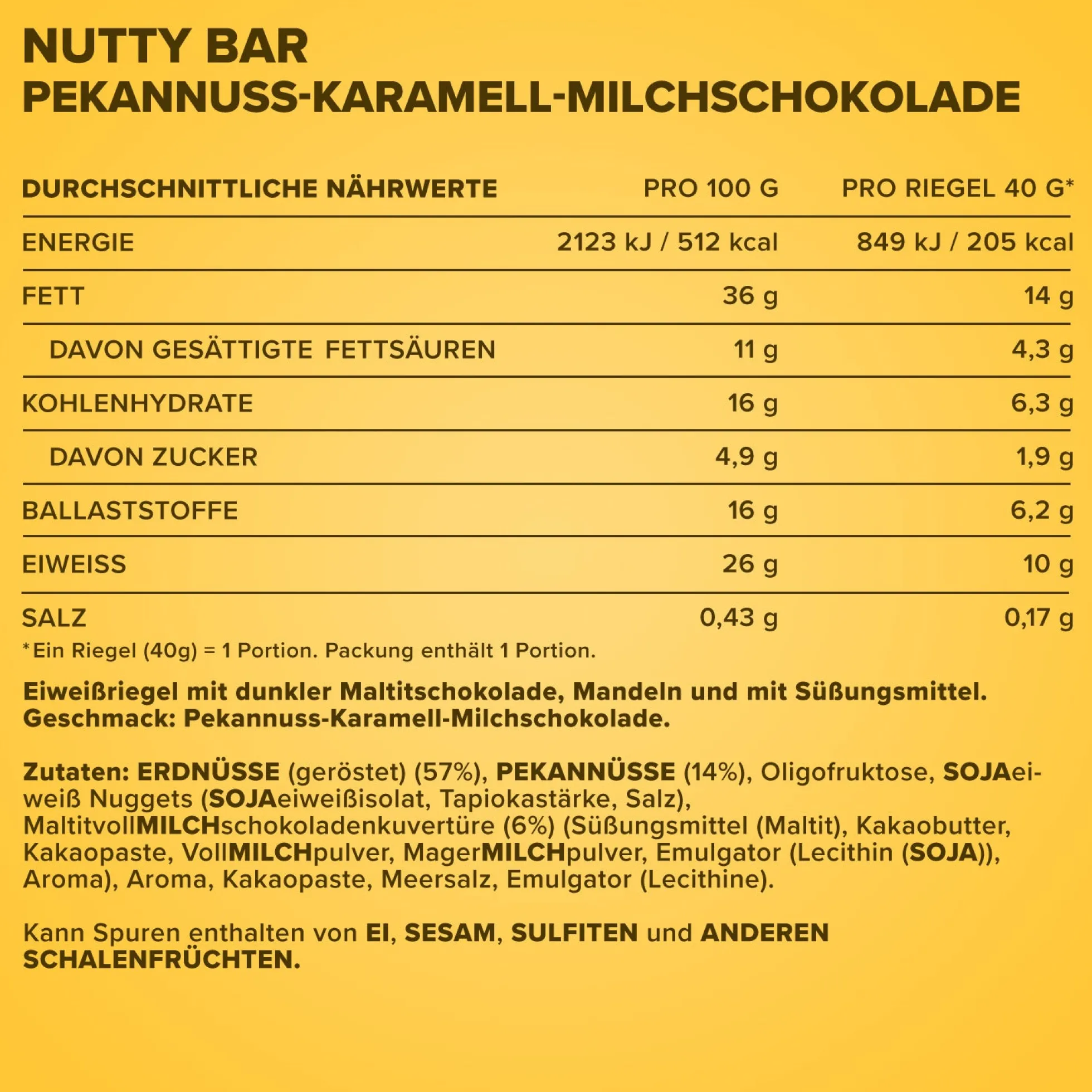 Nutty Bar (40g)
