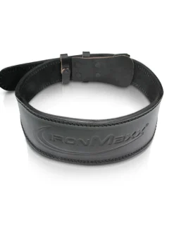 Premium Lifting Belt Black Leather