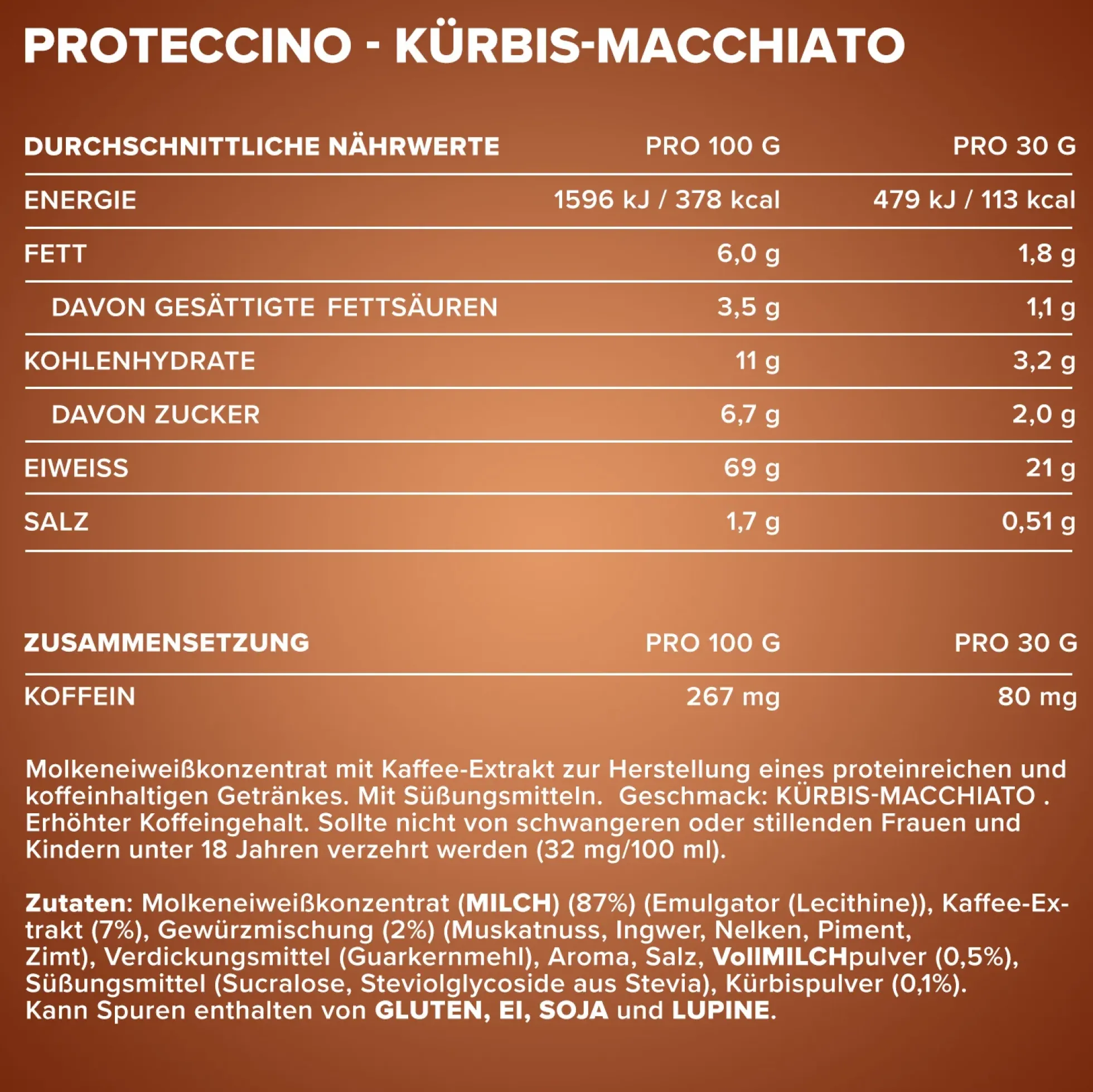Proteccino (500g)