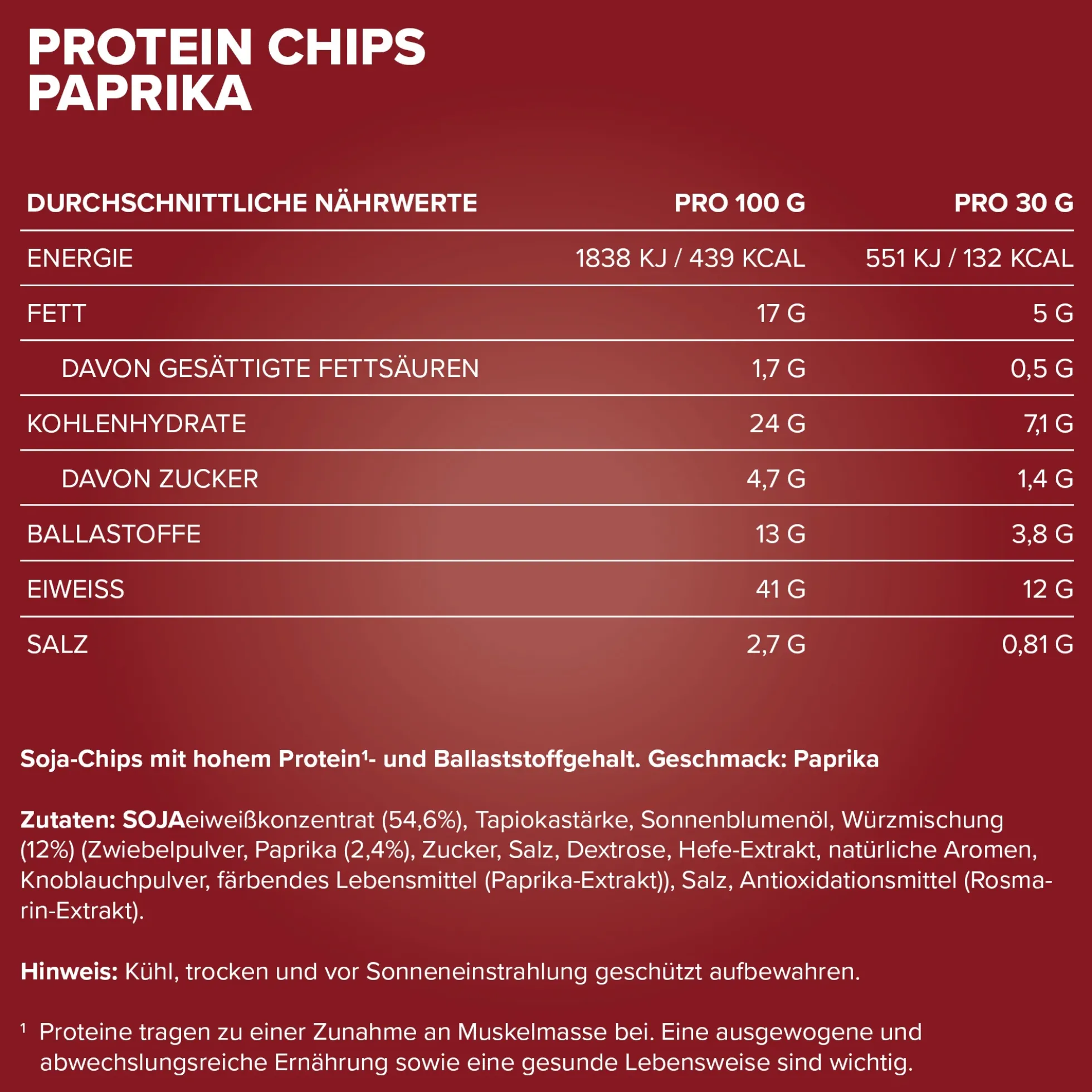 Protein Chips 3.0 (60g)