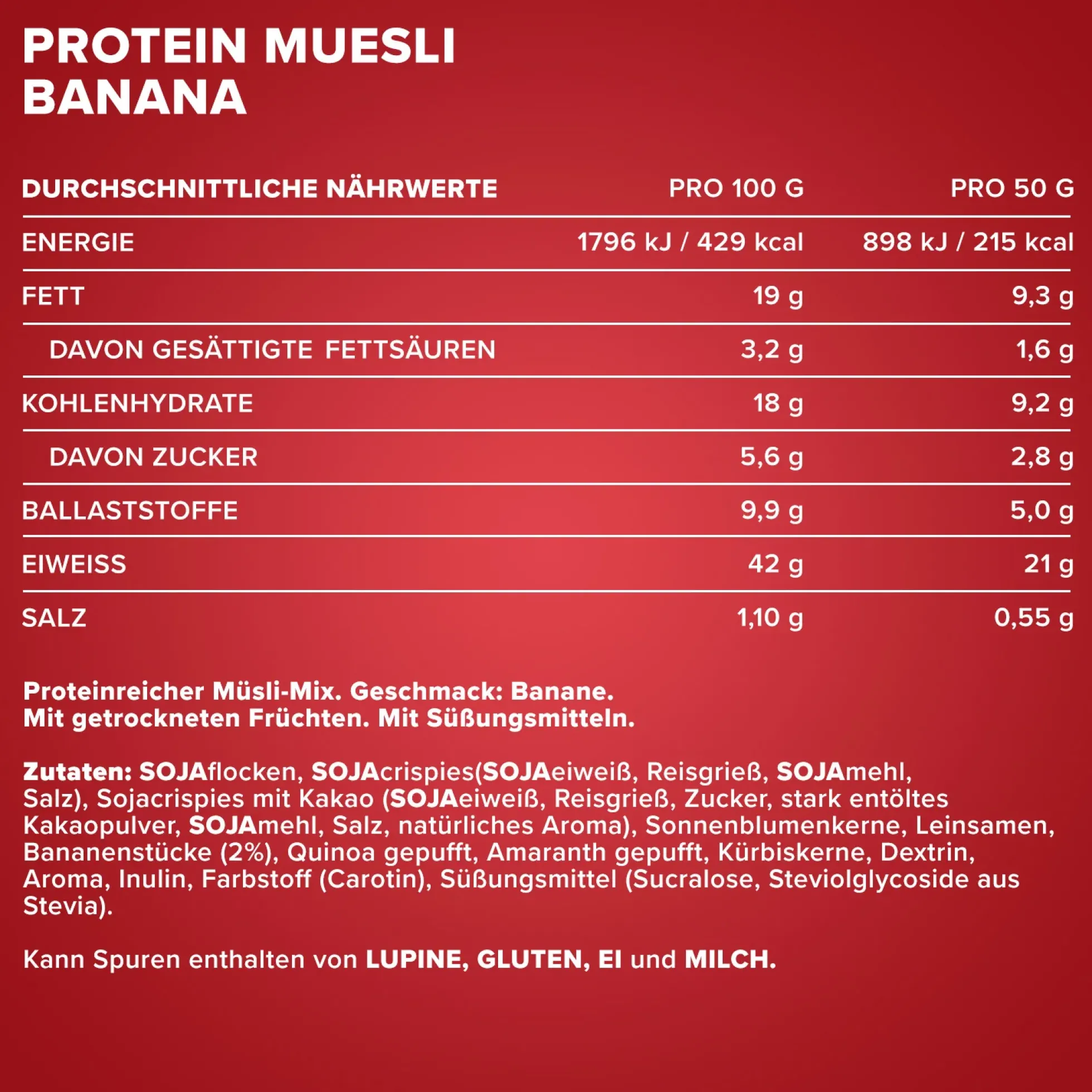 Protein Müsli (2000g)