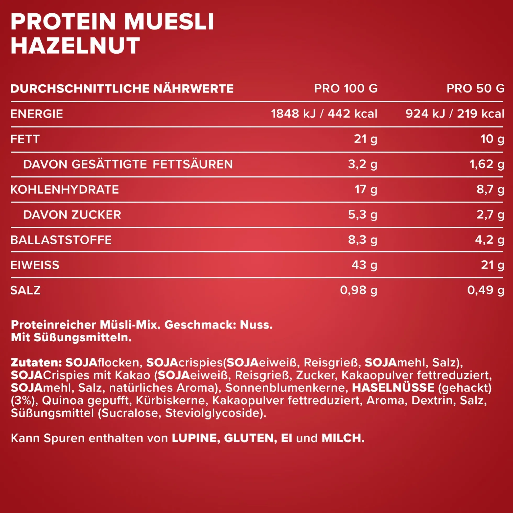 Protein Müsli (550g)