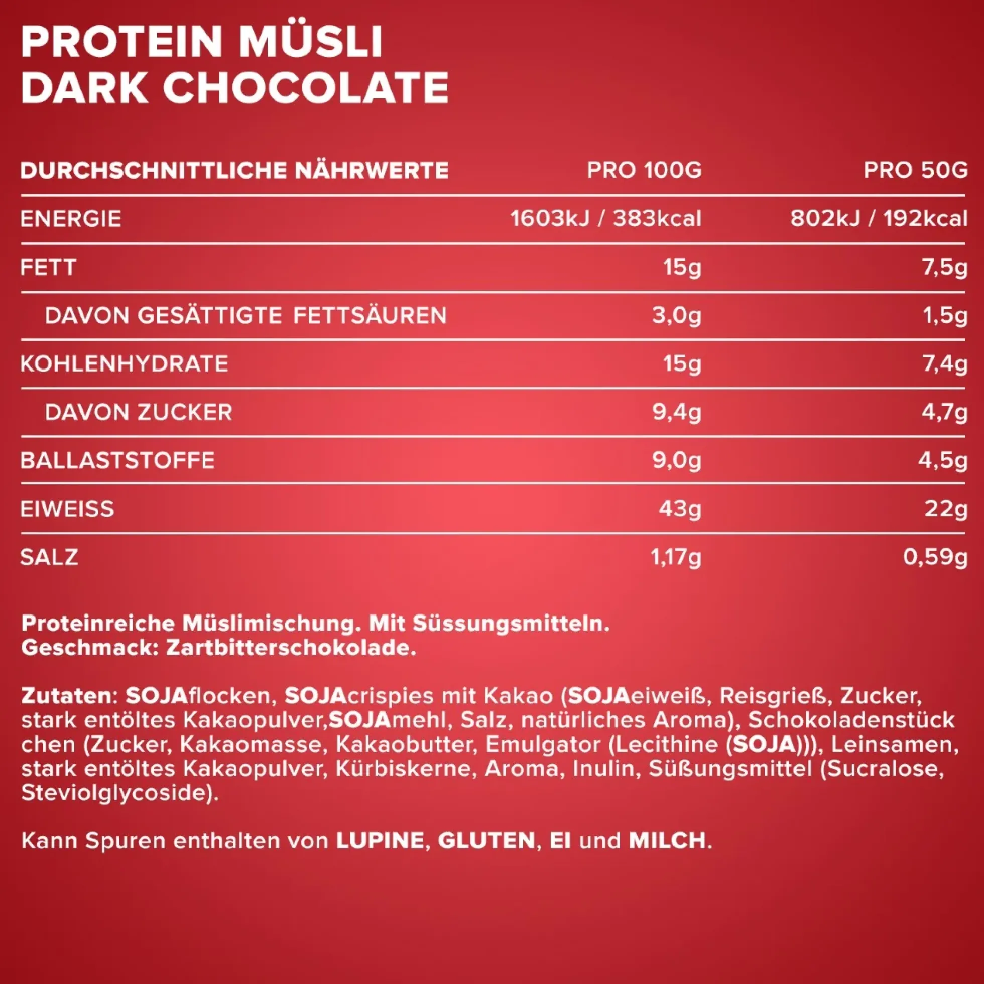 Protein Müsli (2000g)