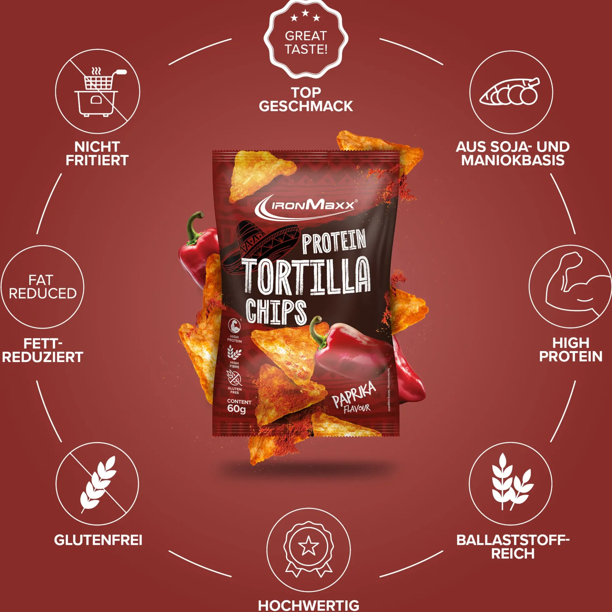 Protein Tortilla Chips 2.0 (60g)