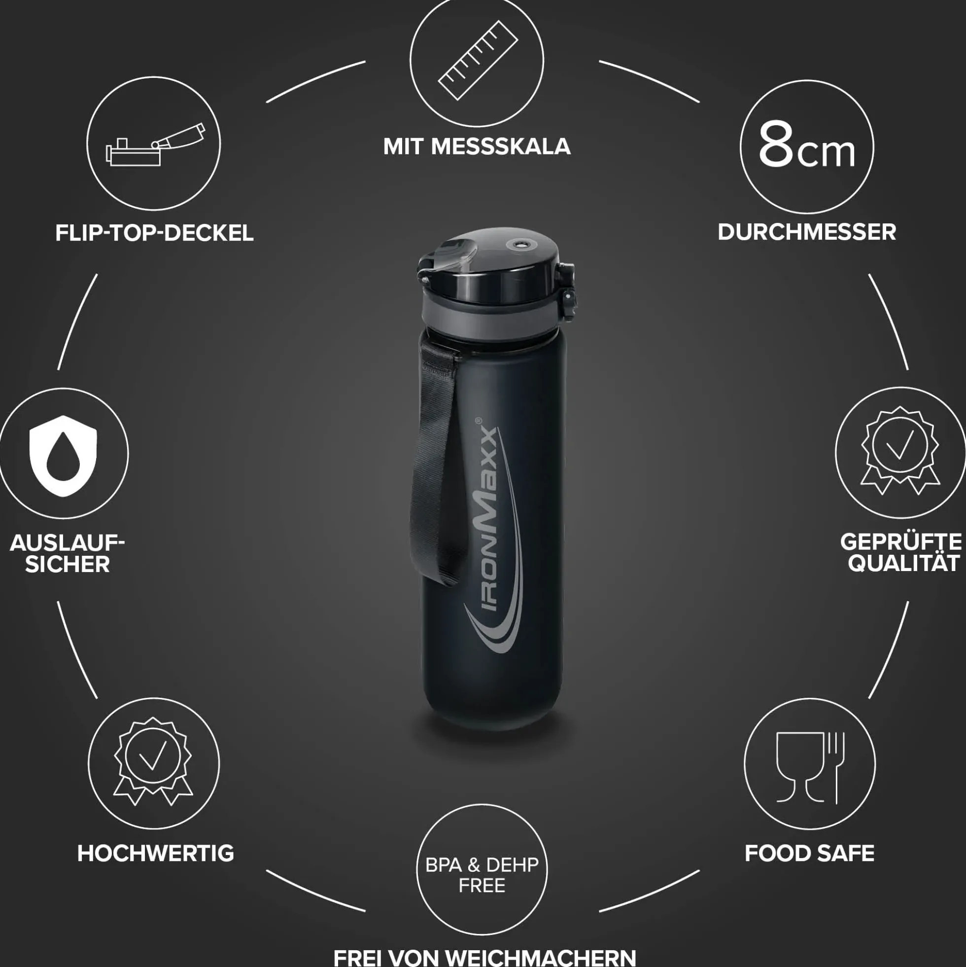 Sport Water Bottle (1000ml)