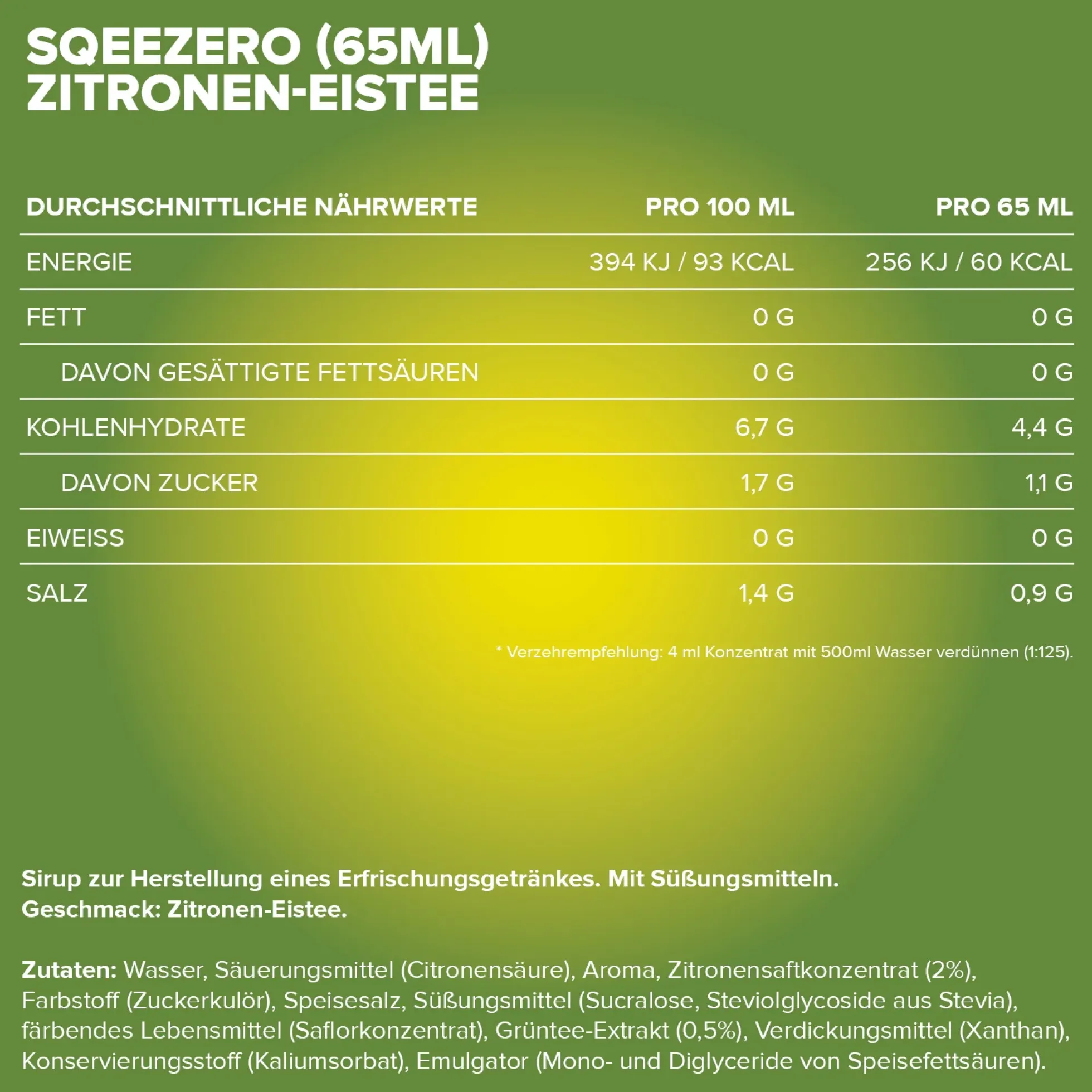 SqueeZero (65ml)