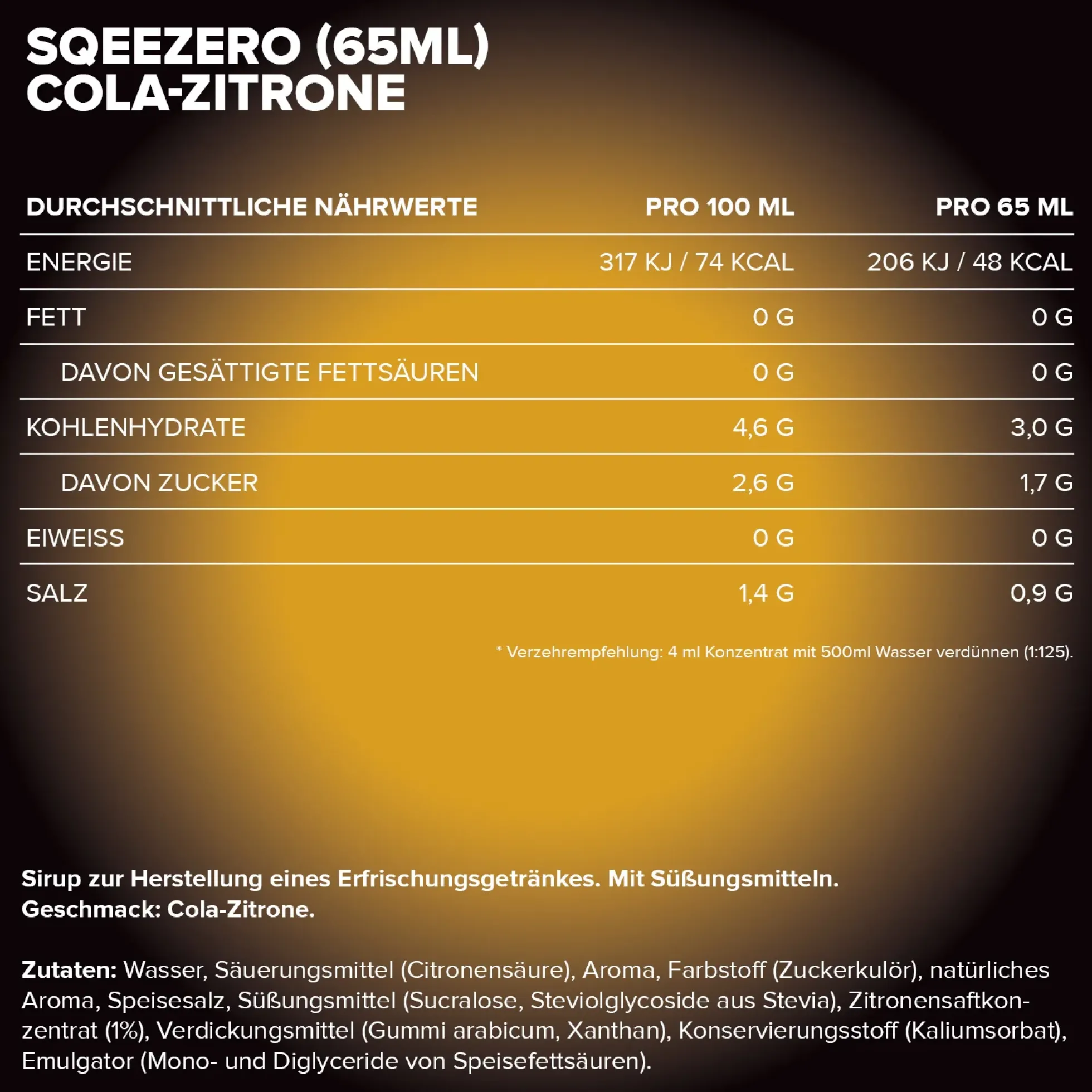 SqueeZero (65ml)