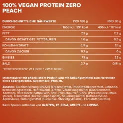 100% Vegan Protein Zero (500g)