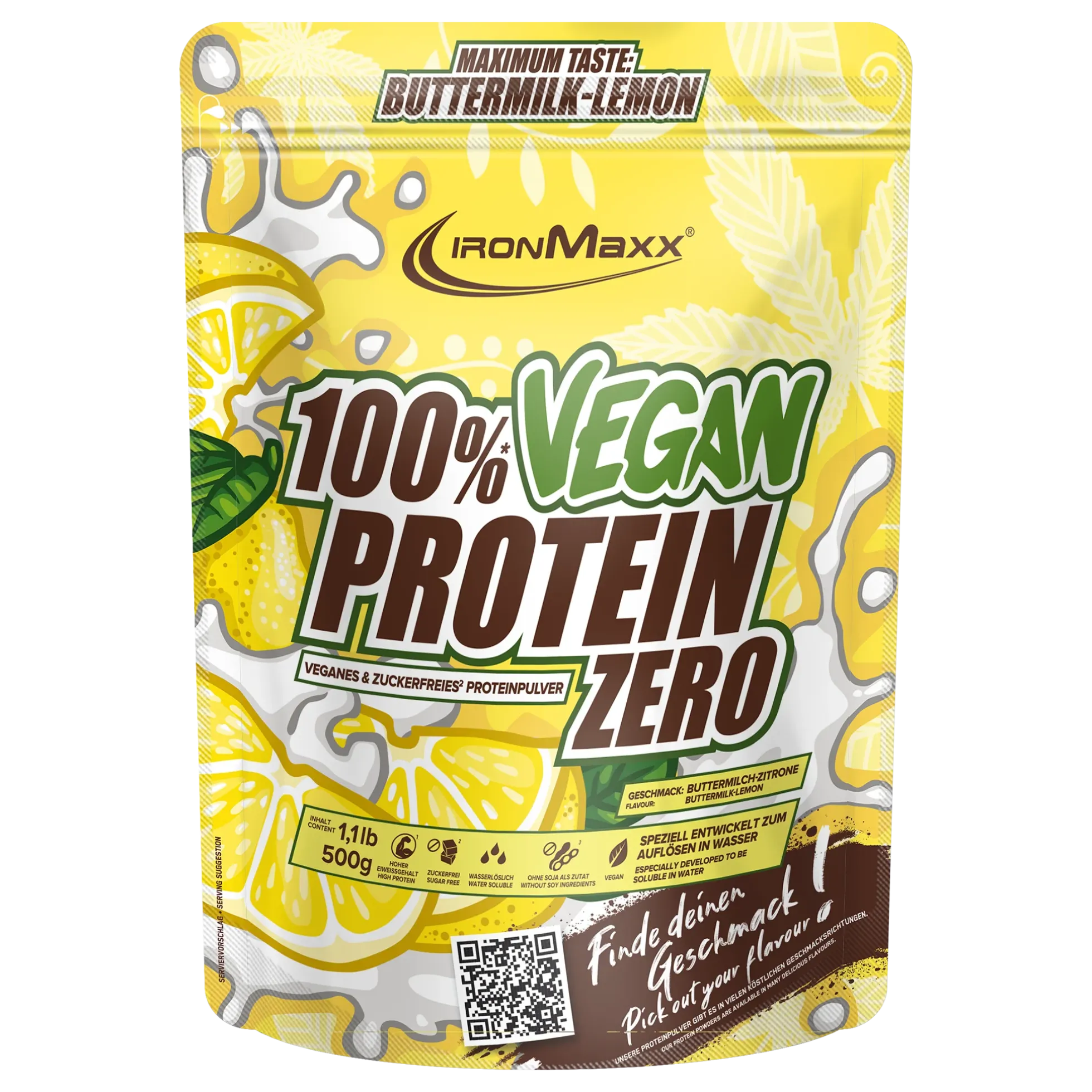 100% Vegan Protein Zero (500g)