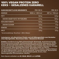 100% Vegan Protein Zero (500g)