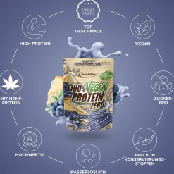 100% Vegan Protein Zero (500g)