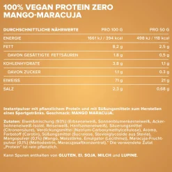 100% Vegan Protein Zero (500g)