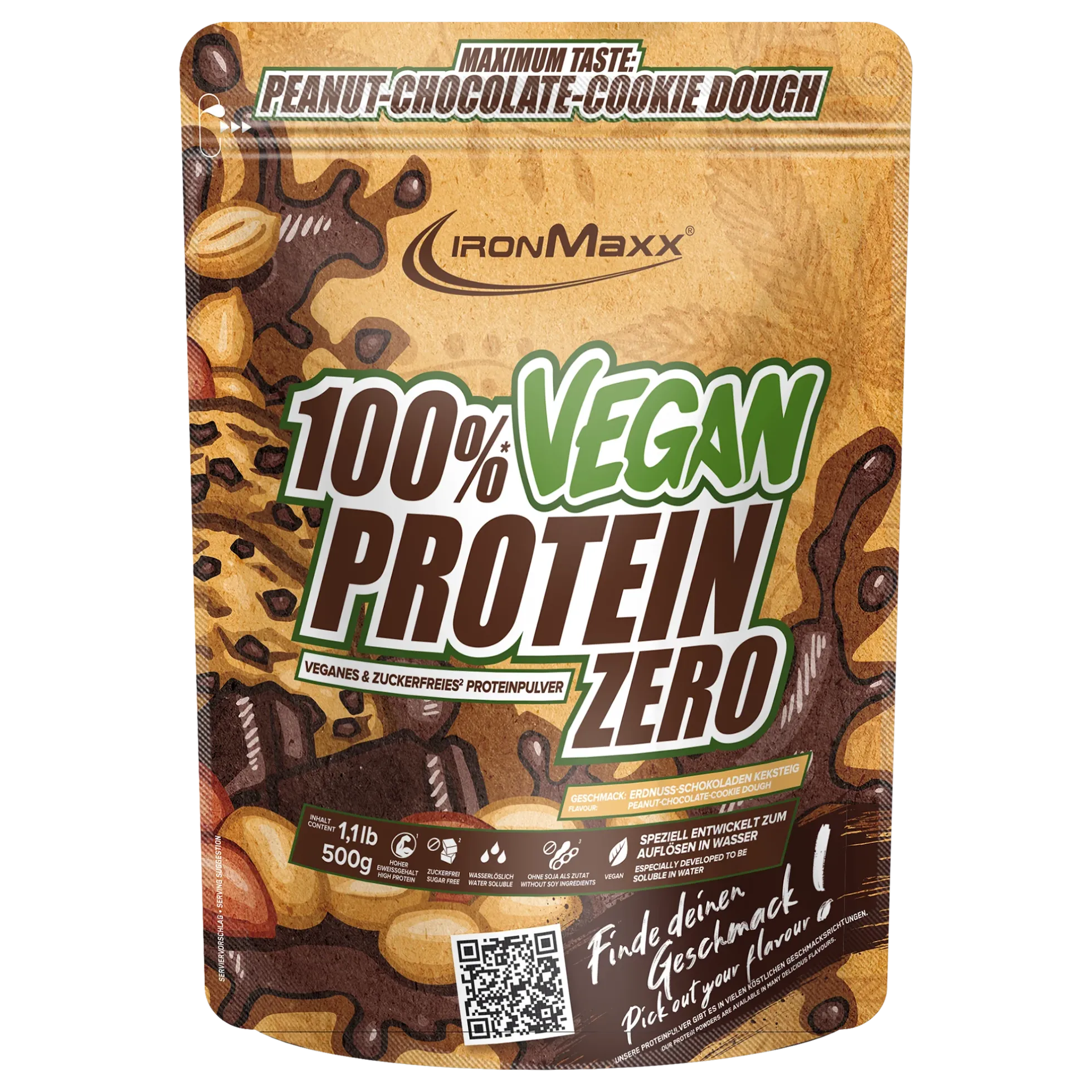 100% Vegan Protein Zero (500g)