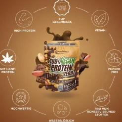 100% Vegan Protein Zero (500g)
