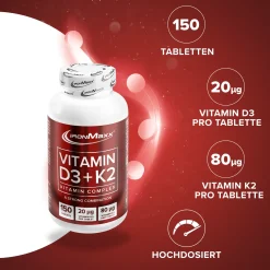 Vitamin D3 + K2