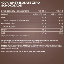 100% Whey Isolate ZERO (400g)