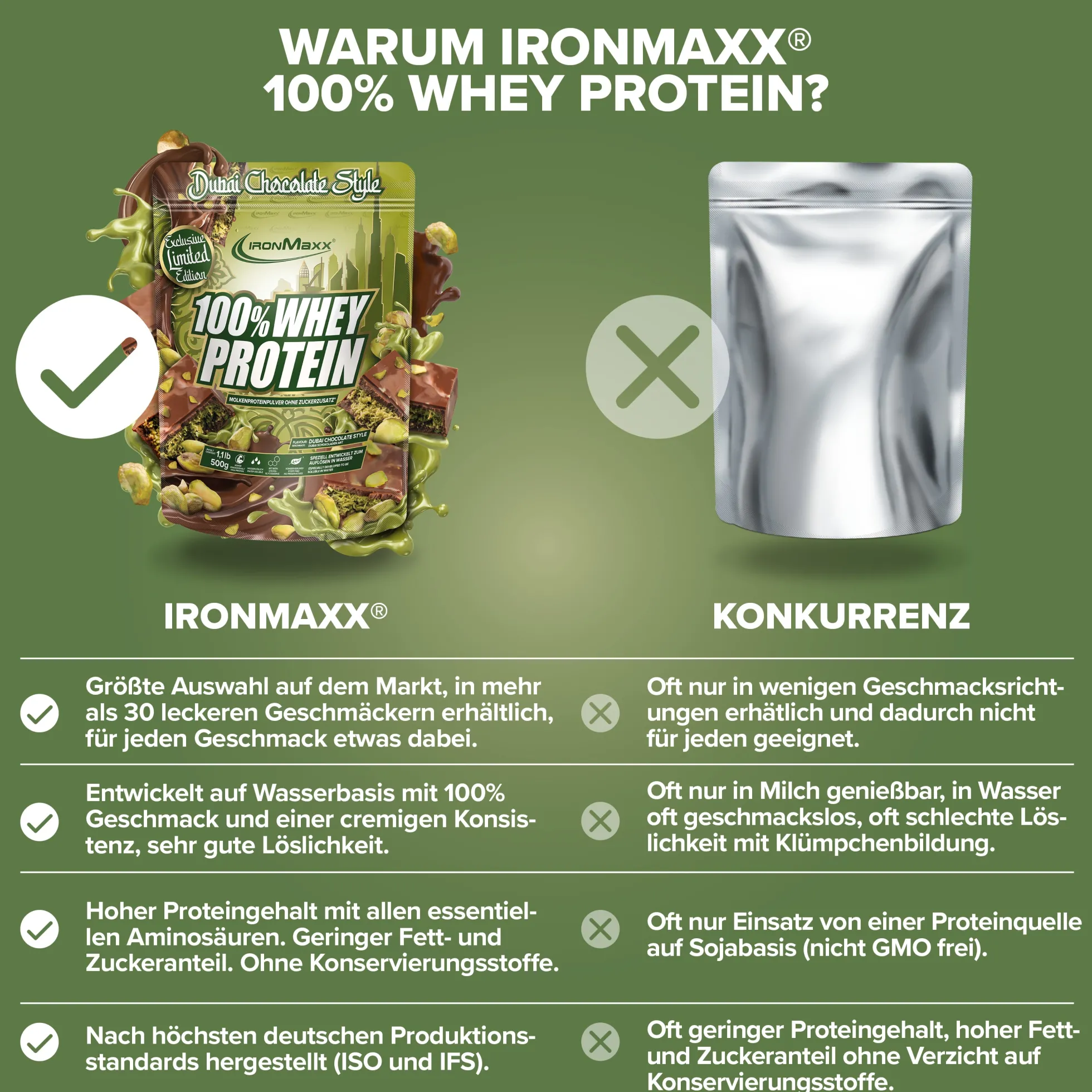 100% Whey Protein (500g)