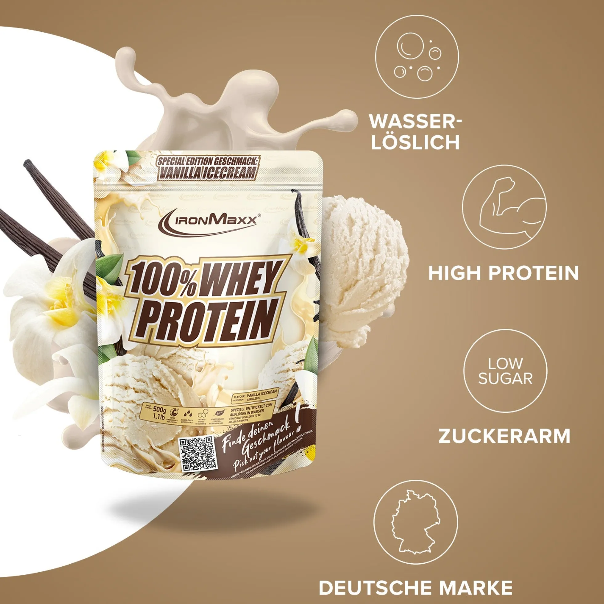 100% Whey Protein (500g)